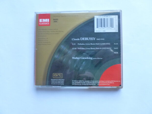 Debussy - Preludes 1 & II / Walter Gieseking