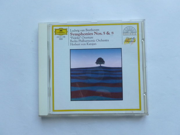 Beethoven - Symphonies 5 & 8 / Herbert von Karajan