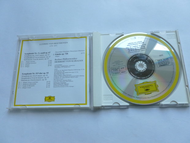Beethoven - Symphonies 5 & 8 / Herbert von Karajan