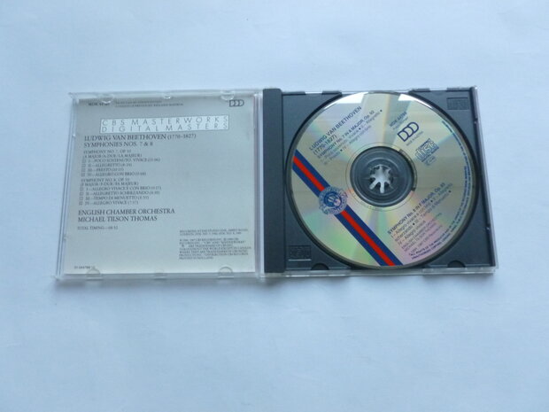 Beethoven - Symphonies 7 & 8 / Michael Tilson Thomas