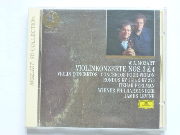 Mozart - Violinkonzerte no. 3 & 4 / Itzhak Perlman, James Levine
