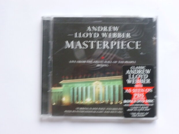 Andrew Lloyd Webber - Masterpiece (CD + DVD) nieuw