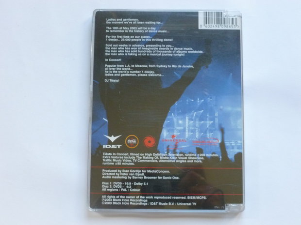 DJ Tiësto - In Concert: Gelredome 2003 (2 DVD)