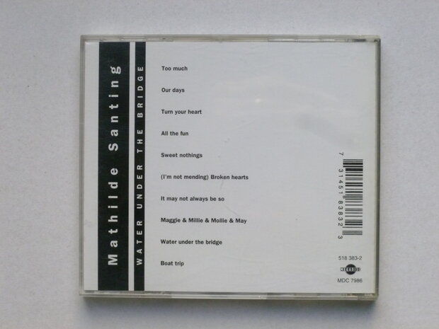 Mathilde Santing ‎– Water Under The Bridge.
