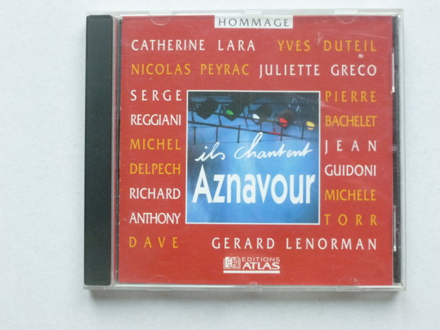 Hommage ils chantent Aznavour