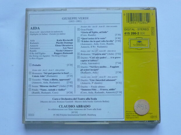 Verdi - Aida / Claudio Abbado