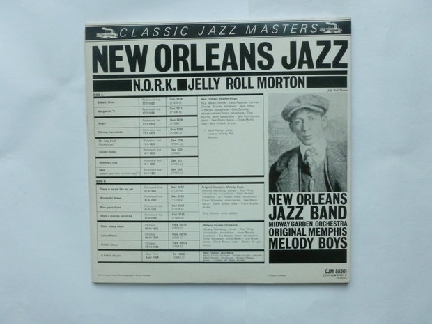 New Orleans Jazz - Classic Jazz Masters (LP)