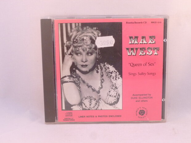 Mae West - Queen of Sex sings sultry songs