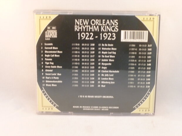 New Orleans Rhythm Kings - Classics 1922 - 1923