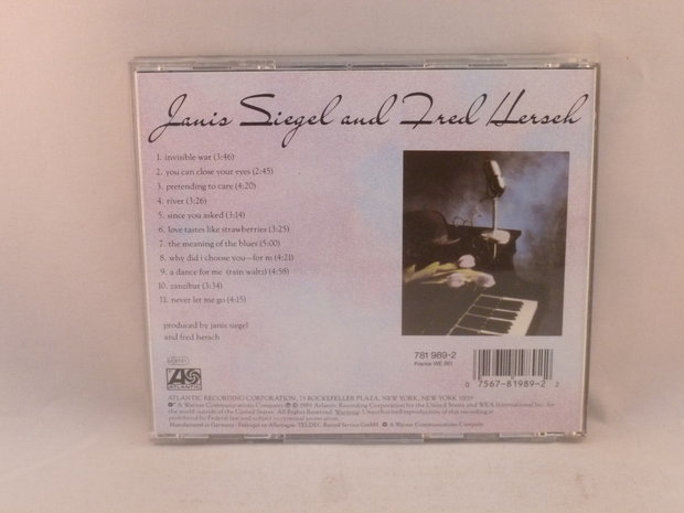 Janis Siegel and Fred Hersch - Short Stories