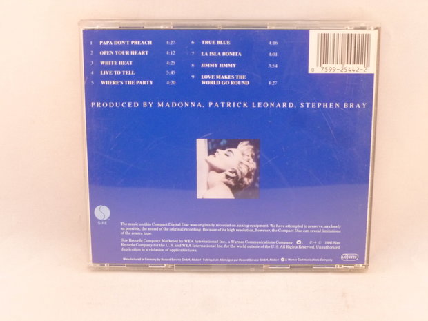 Madonna - True blue
