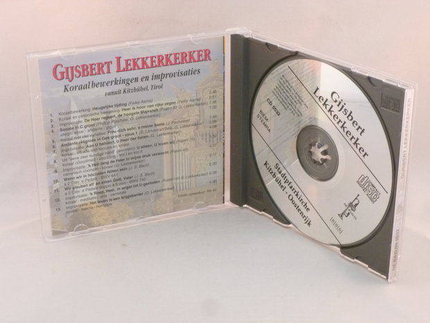 Gijsbert Lekkerkerker - Koraalbewerkingen en improvisaties