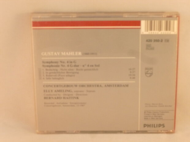 Mahler symphony no.4 - Elly Ameling / Concertgebouw Orkest
