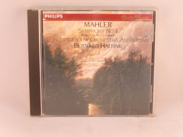 Mahler: Symphony no 4 / Haitink, Alexander, Concertgebouw/Roberta Alexander 