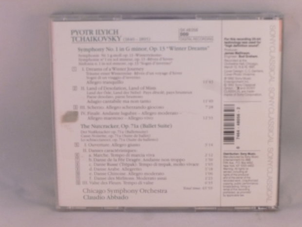 Tchaikovsky - Symphony 1 / Chicago Symphony Orchestra / Claudio Abbado ‎