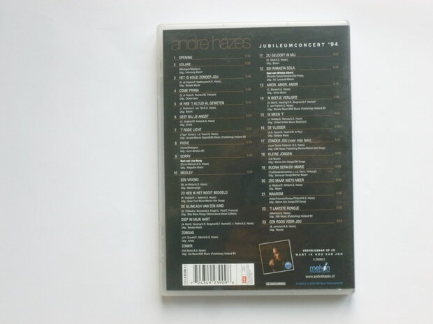 Andre Hazes - Jubileumconcert '94 (DVD)