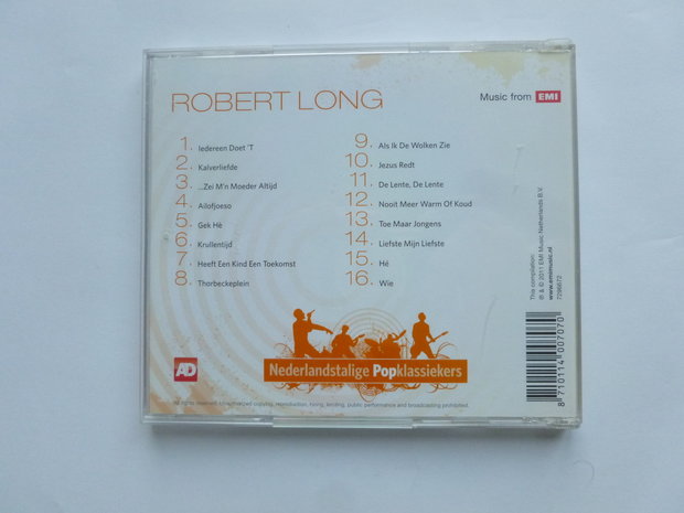 Robert Long - Nederlandstalige Popklassiekers