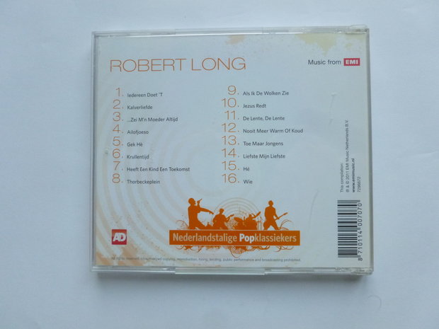 Robert Long - Nederlandstalige Popklassiekers