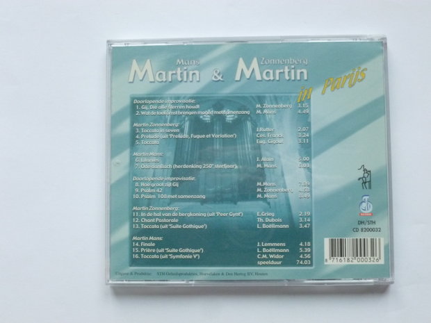 Martin Mans & Martin Zonnenberg - in Parijs