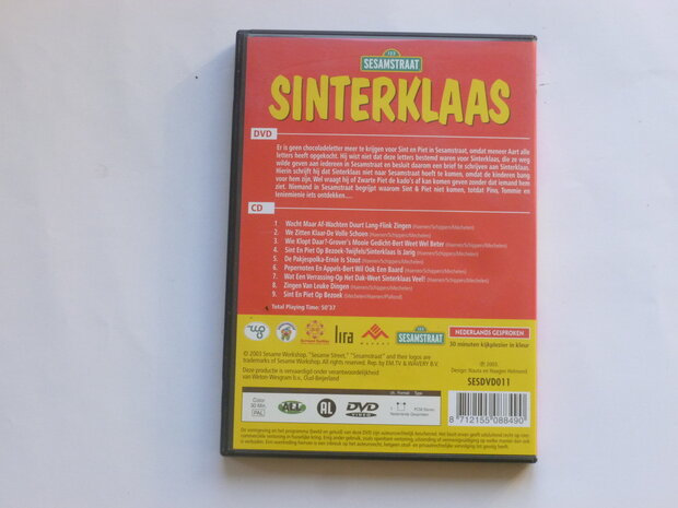 Sesamstraat - Sinterklaas DVD + CD