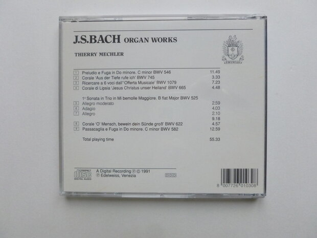 J.S. Bach - Organ Works / Thierry Mechler