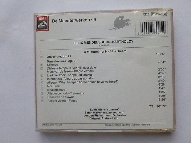 Mendelssohn-Bartholdy - A Midsummer Night's Dream / Andrew Litton