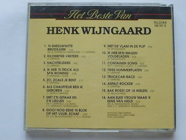 Henk Wijngaard - Het beste van (telstar)