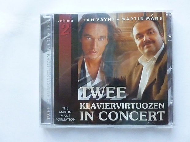 Jan Vayne / Martin Mans - Twee Klaviervirtuozen in concert - vol 2(gesigneerd)