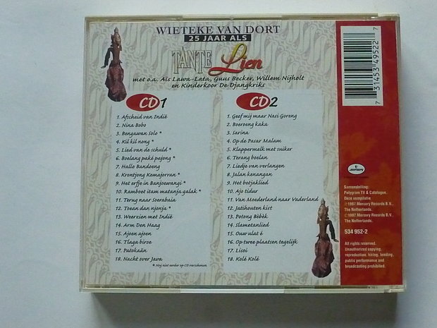 Wieteke van Dort - 25 jaar als Tante Lien (2 CD)