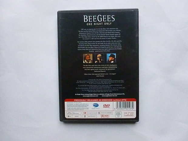 Bee Gees - One night only (DVD eagle vision)