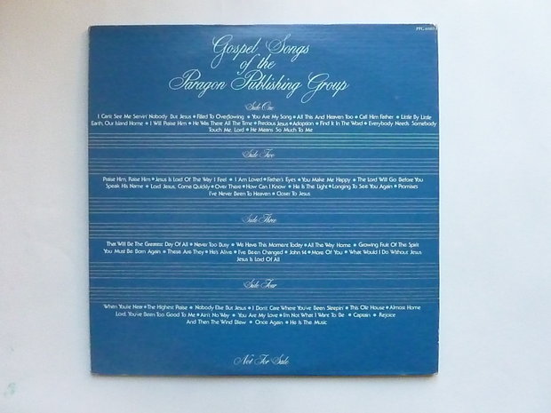 Gospel Songs of the Paragon Publishing Group (2 LP)