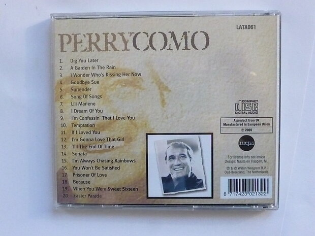 Perry Como - When you were sweet sixteen
