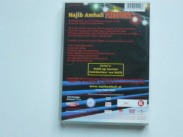 Najib Amhali - Freefight (universal) DVD