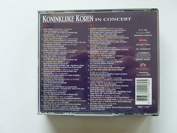 Koninklijke Koren in Concert (2 CD)