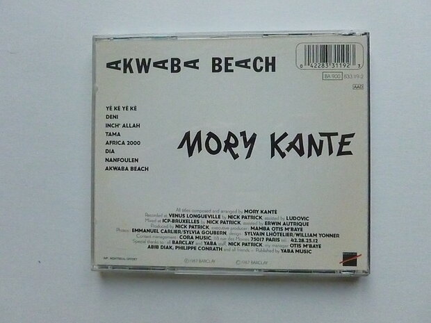 Mory Kante - Akwaba Beach