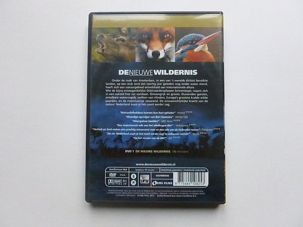 De Nieuwe Wildernis - Grote natuur in een klein land (DVD)