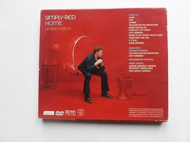 Simply Red - Home (Limited edition) CD + DVD
