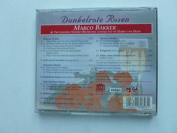 Marco Bakker - Dunkelrote Rosen
