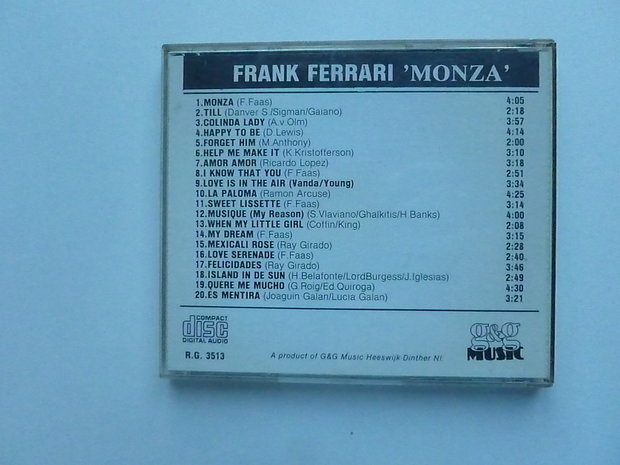 Frank Ferrari - Monza