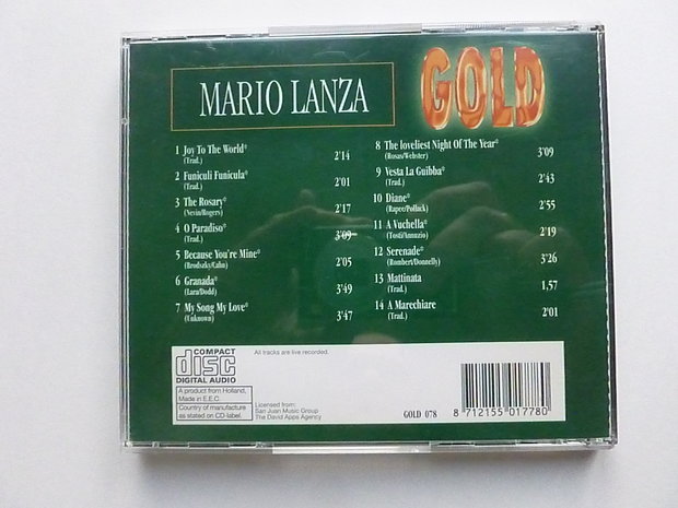 Mario Lanza - Gold