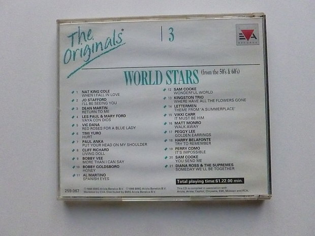 The Originals 3 - World Stars from the 50's & 60's