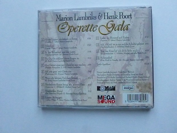 Marjon Lambriks & Henk Poort - Operette Gala