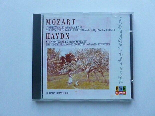 Mozart - symph. 40 / Haydn symph 94 - L. Foster / Josef Krips