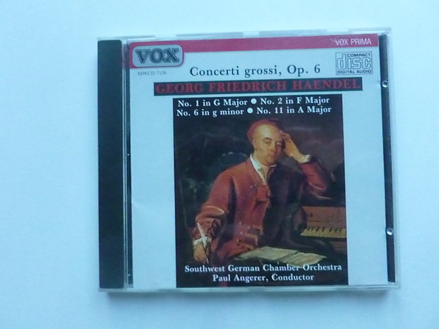 Handel - Concerti grossi / Paul Angerer