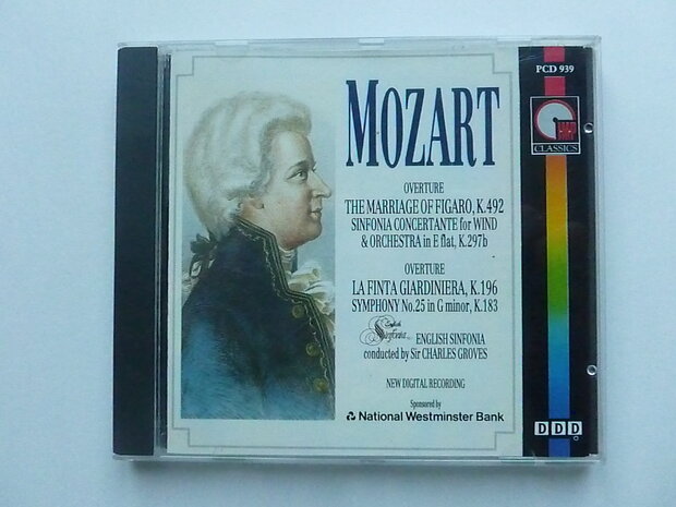 Mozart - Overture / Sir Charles Groves