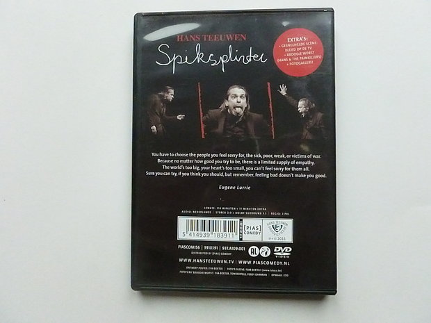 Hans Teeuwen - Spiksplinter (DVD)