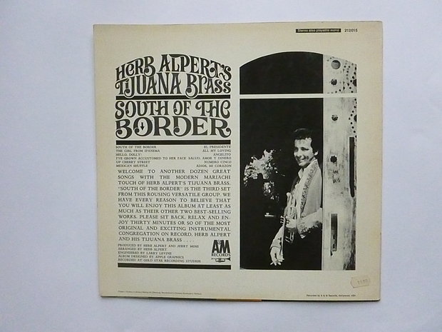 herb alpert & the tijuana brass - South of the border (LP)