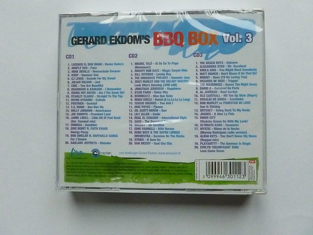 Gerard Ekdom's BBQ Box vol.3 (3 CD) Nieuw