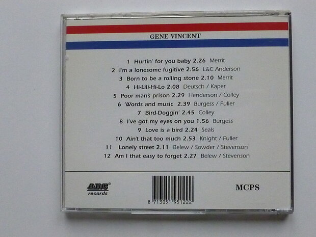 Gene Vincent - Born to be a rolling stone