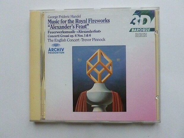 Handel - Music for the Royal Fireworks / Trevor Pinnock
